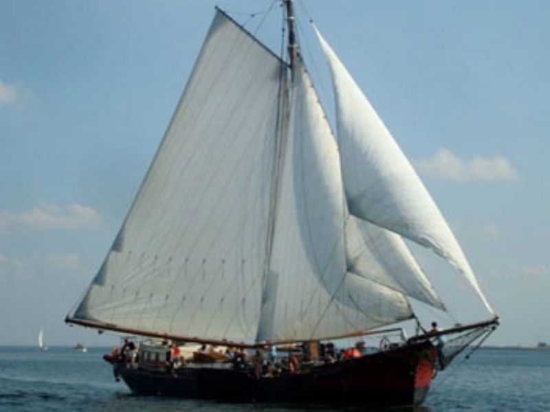 Zeilklipper Nieuwe Maen - Segelschiff